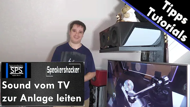 Sound vom TV zur alten Anlage leiten, wie schließt man einen TV an eine Anlage an? Ohne Anschlüsse.