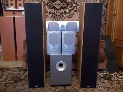 Комплект высококачественной немецкой акустики Heco-0
