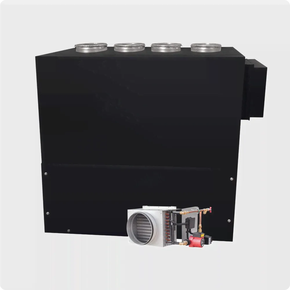 Приточно-вытяжная установка Turkov Zenit Heco V 550 W2R (Steel)-0