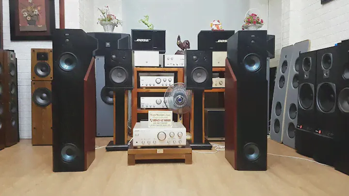 Loa khủng đức heco mythos 500  đi đu đưa đi remix