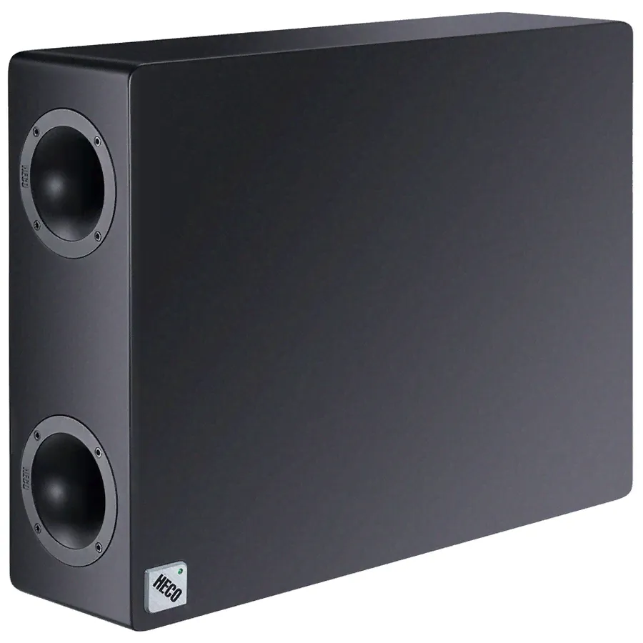 Сабвуфер активный HECO Ambient Sub 88 F Black-2