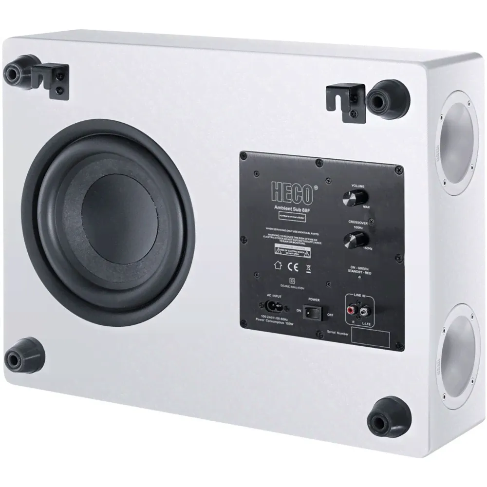 Сабвуфер HECO Ambient Sub 88 F Black-0