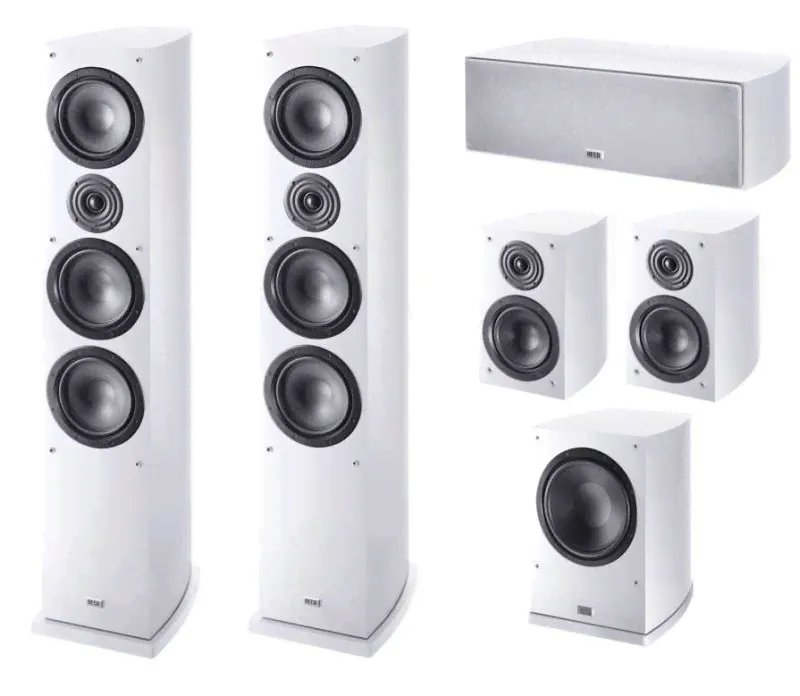Комплект акустики HECO Victa Elite 702 5.1 White