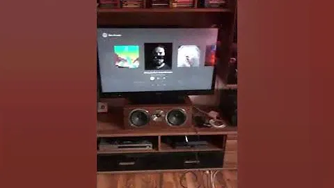 Heco celan Gt 702 Piano Espresso+Yamaha rx-A1070