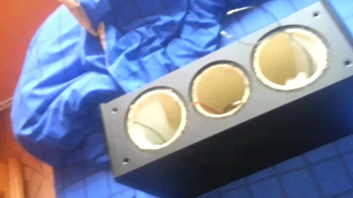 Heco Center Speaker taken apart