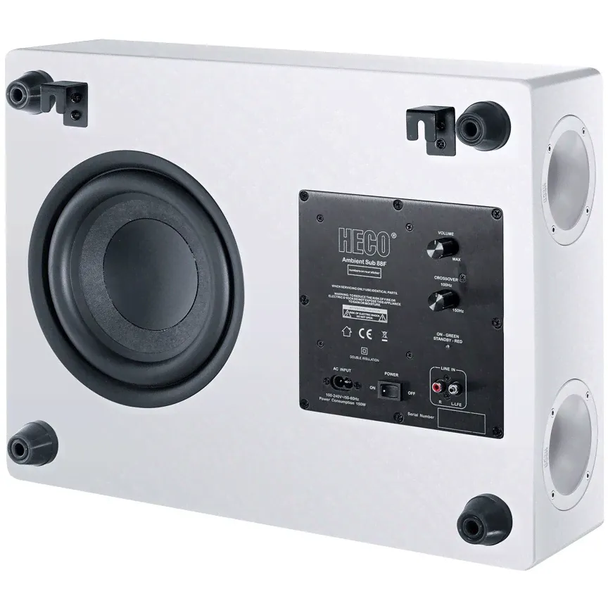 HECO HECO Ambient Sub 88 F White-1